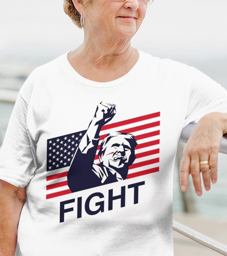 Fight American Flag Patriot T-Shirt