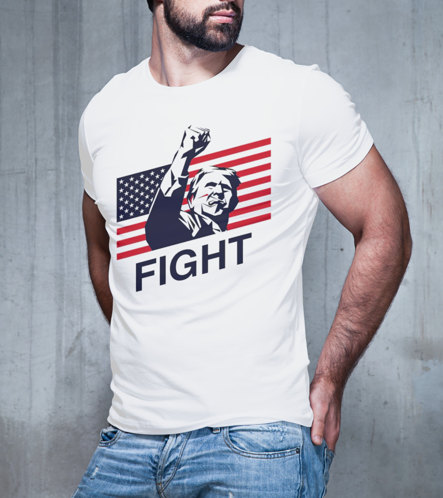 Fight American Flag Patriot T-Shirt