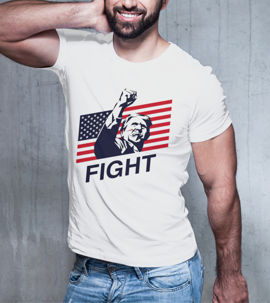 Fight American Flag Patriot T-Shirt
