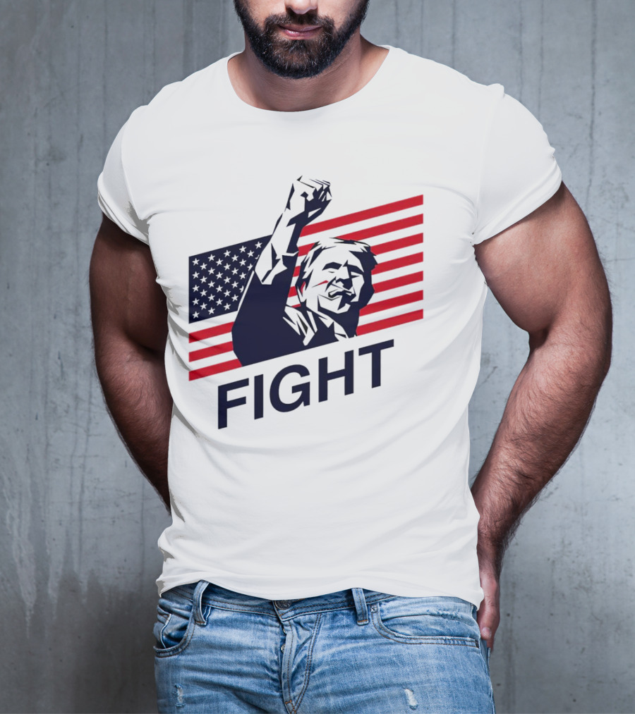 Fight American Flag Patriot T-Shirt