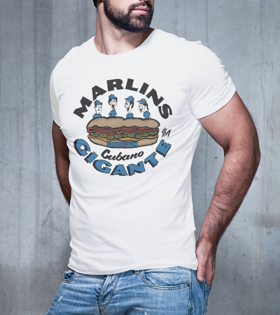 Marlins FlavorTown Cubano Gigante T-Shirt