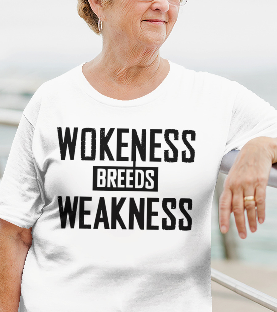 Zeek Arkham Wokeness Breeds Weakness T-Shirt