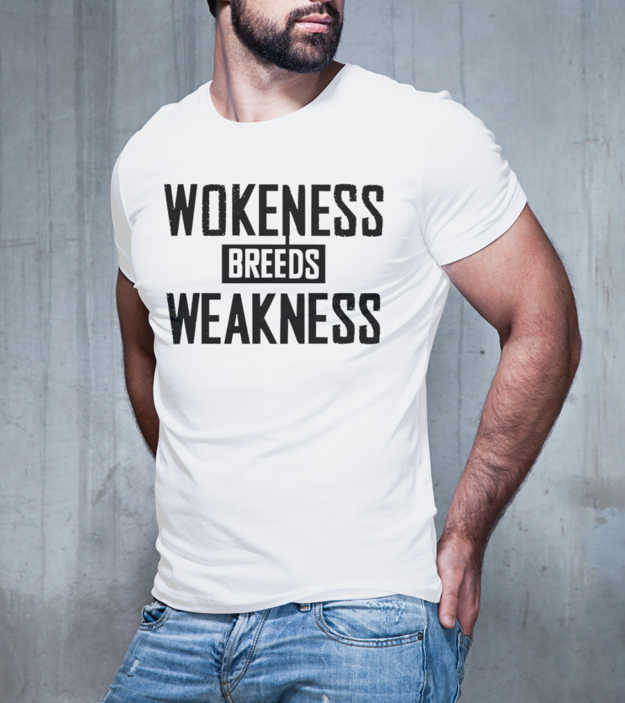 Zeek Arkham Wokeness Breeds Weakness T-Shirt