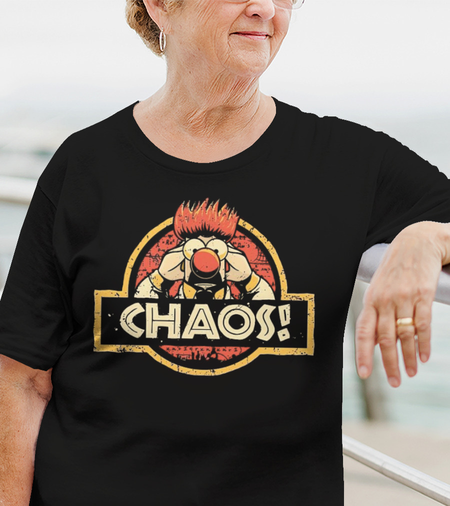 Jurassic Park Chaos Beaker Muppet T-Shirt