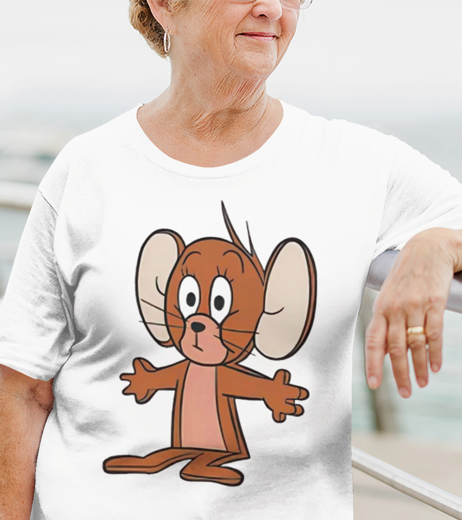 Hanna Barbera Tom And Jerry Jerry Iconic Character T-Shirt