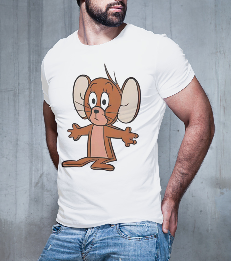 Hanna Barbera Tom And Jerry Jerry Iconic Character T-Shirt