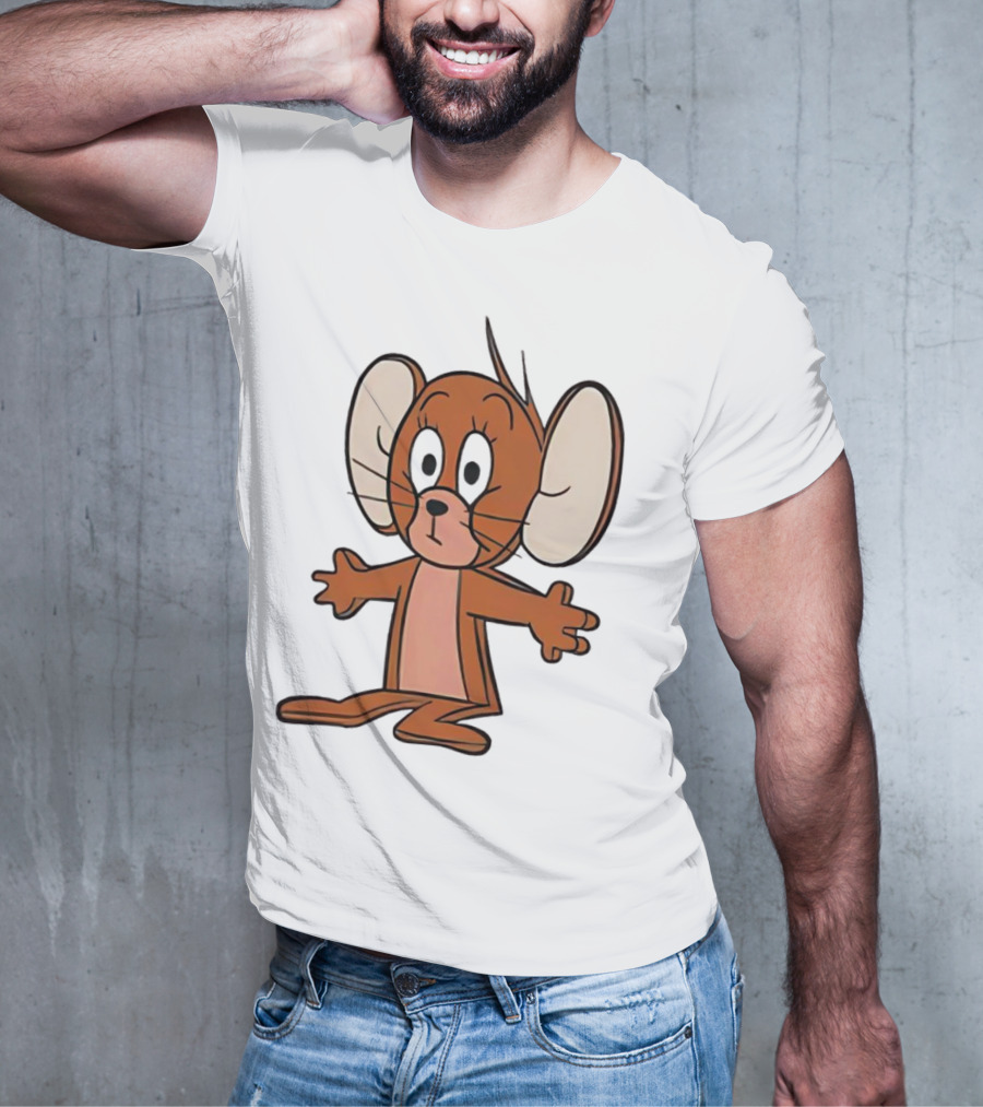 Hanna Barbera Tom And Jerry Jerry Iconic Character T-Shirt