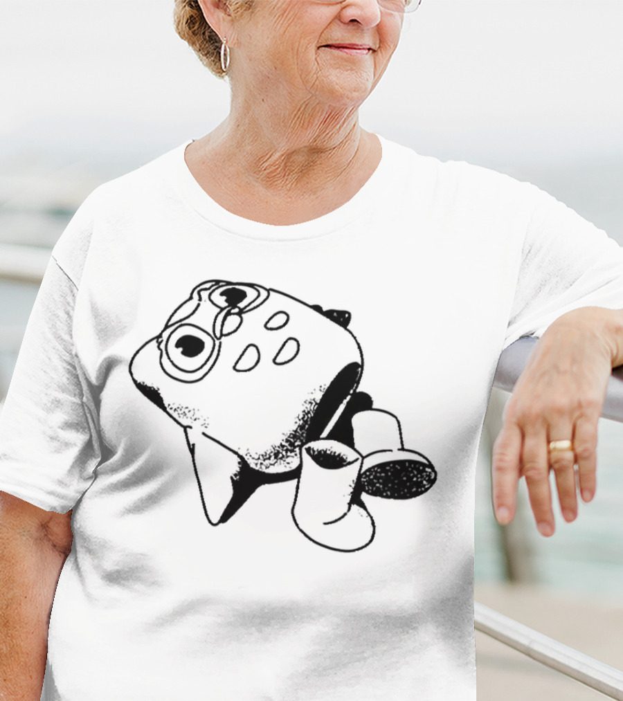 Duolingo Store Disgruntled Duo Owl With Boots T-Shirt