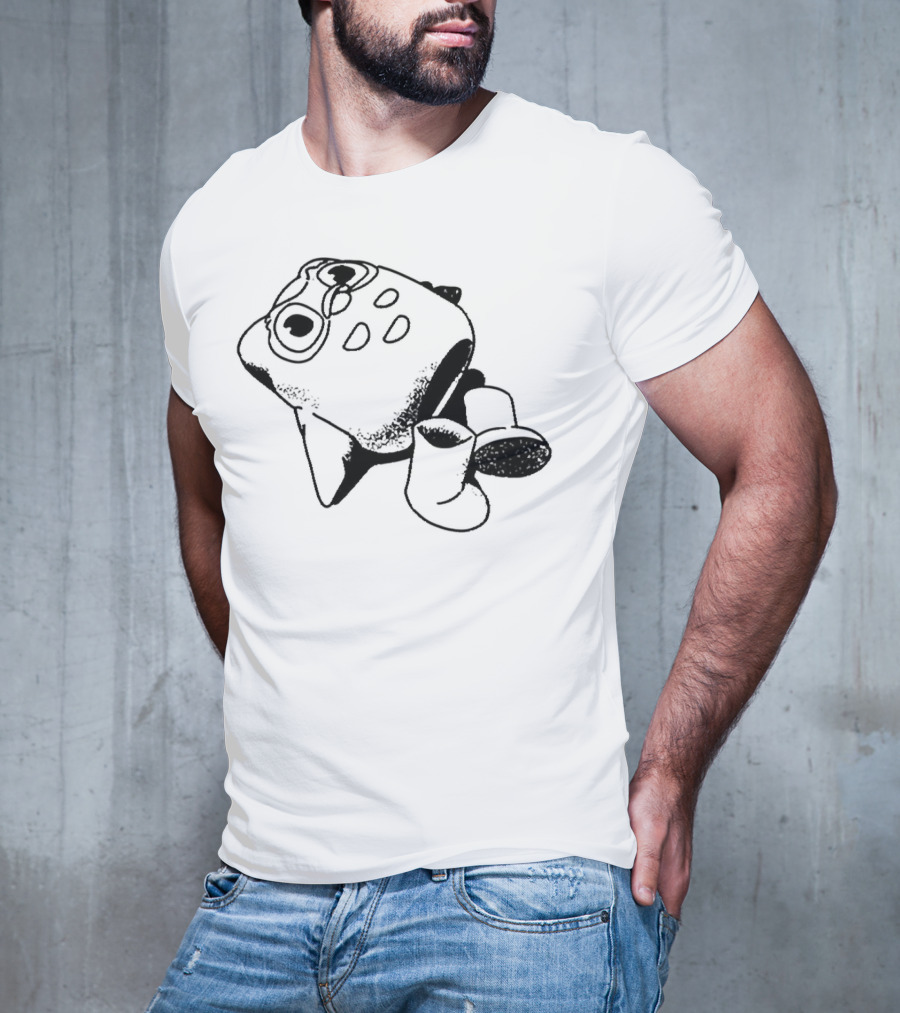 Duolingo Store Disgruntled Duo Owl With Boots T-Shirt