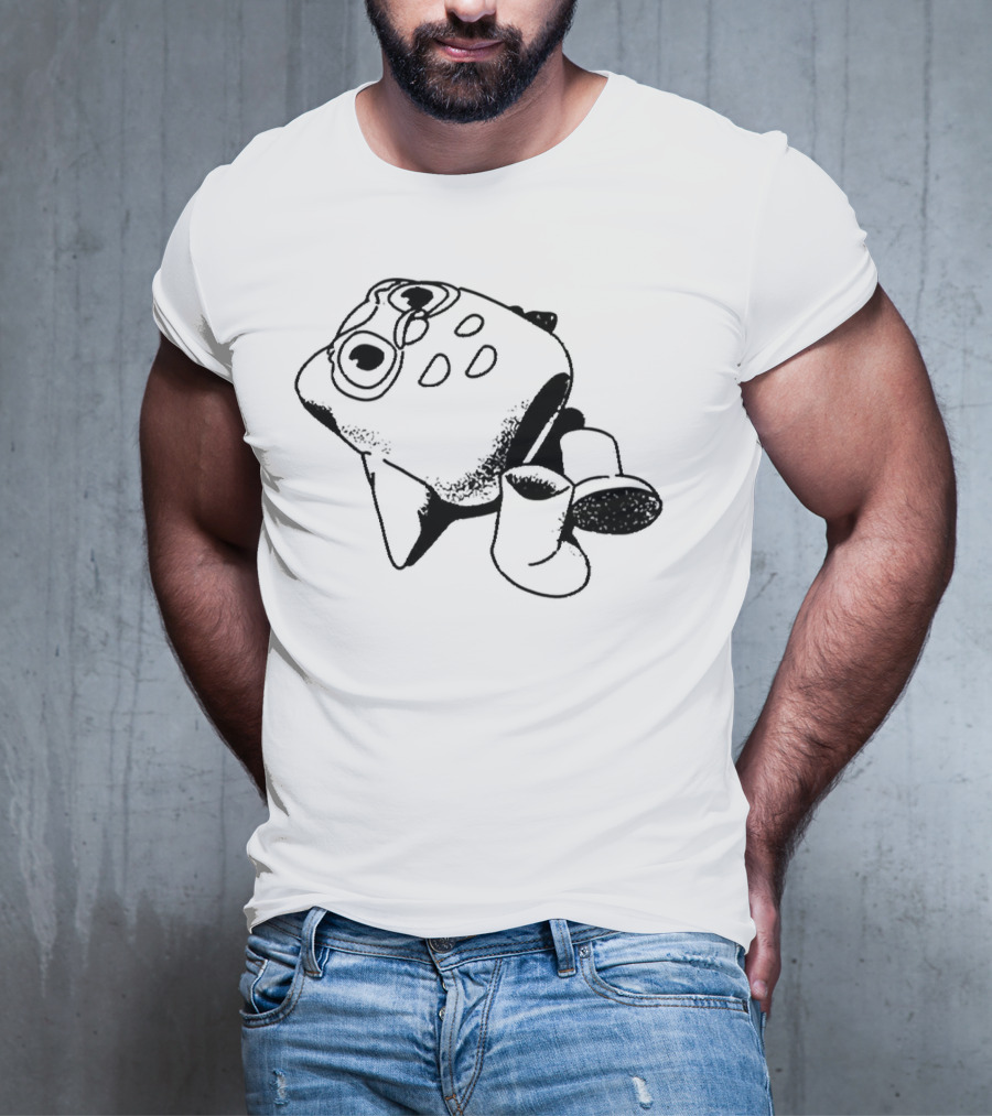 Duolingo Store Disgruntled Duo Owl With Boots T-Shirt