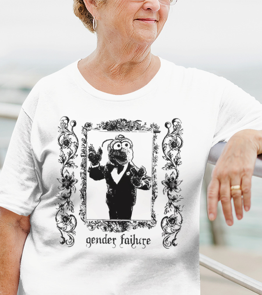 Silas Denver Gender Failure Gonzo Elegant Frame T-Shirt