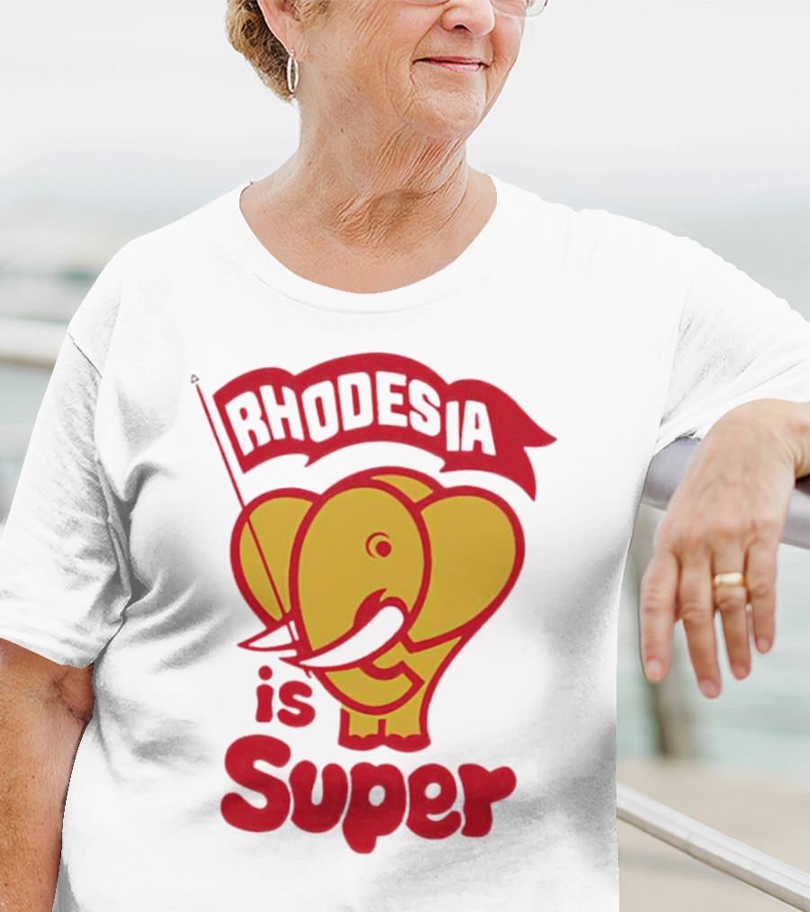 Rhodesia Is Super Elephant T-Shirt