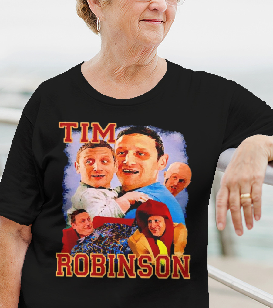 Tim Robinson Sketch Characters Collage T-Shirt