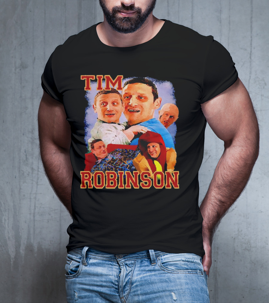 Tim Robinson Sketch Characters Collage T-Shirt