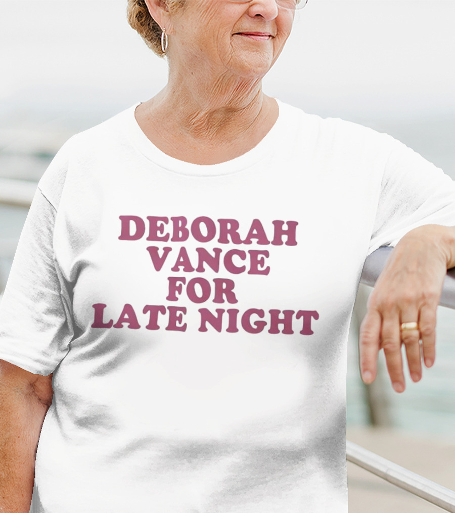 Deborah Vance Comedy Star For Late Night TV Enthusiasts T-Shirt
