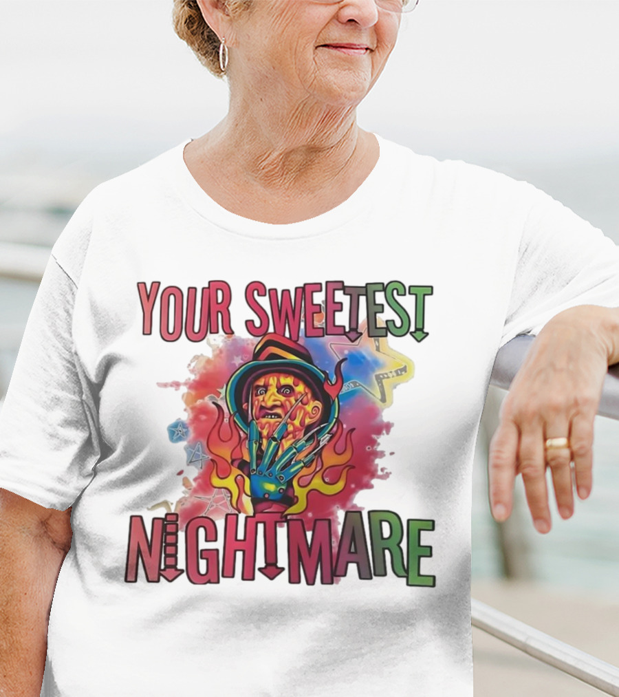 Your Sweetest Nightmare Freddy Krueger Halloween T-Shirt