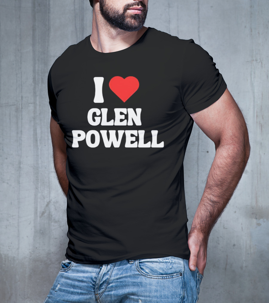 I Heart Glen Powell T-Shirt