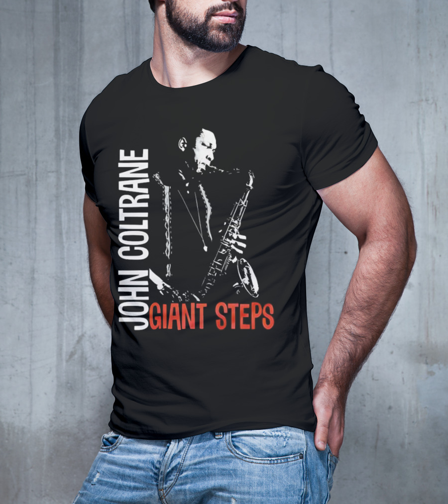John Coltrane Giant Steps Saxophone Player T-Shirt