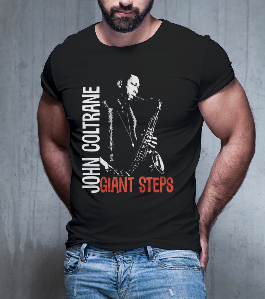 John Coltrane Giant Steps Saxophone Player T-Shirt