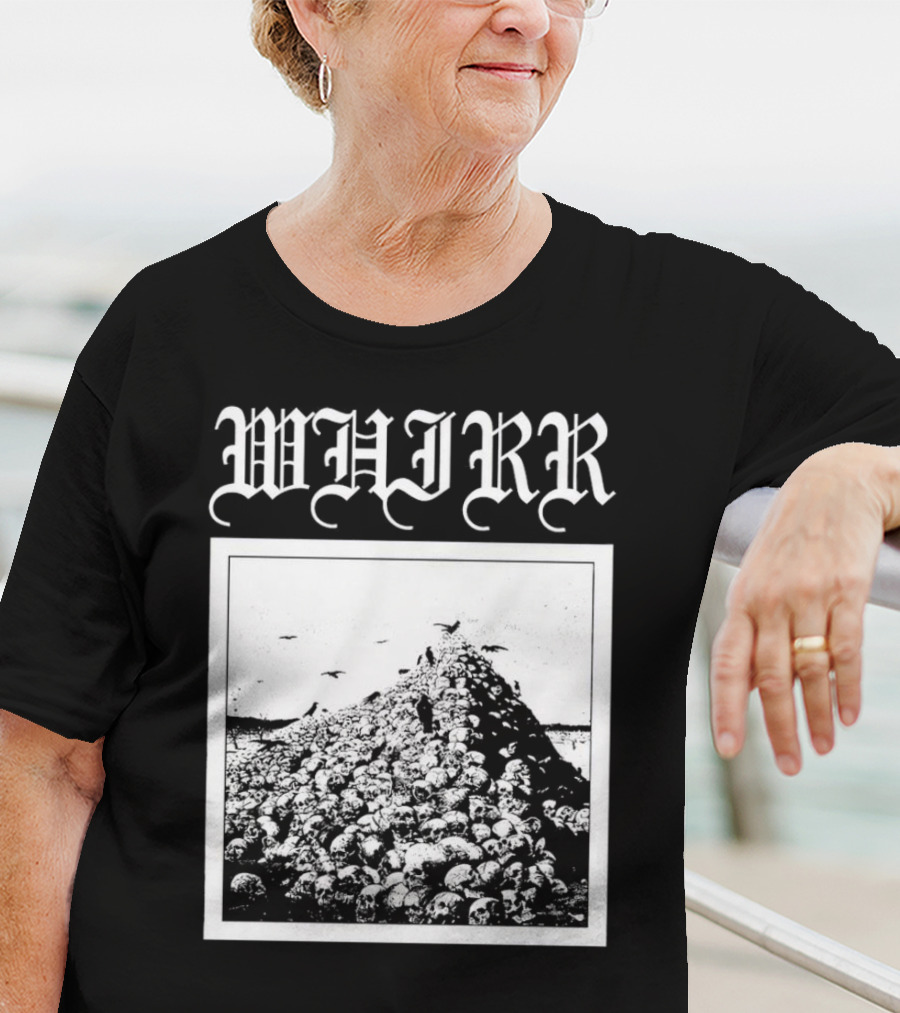 Whirr Skull Mountain Death T-Shirt