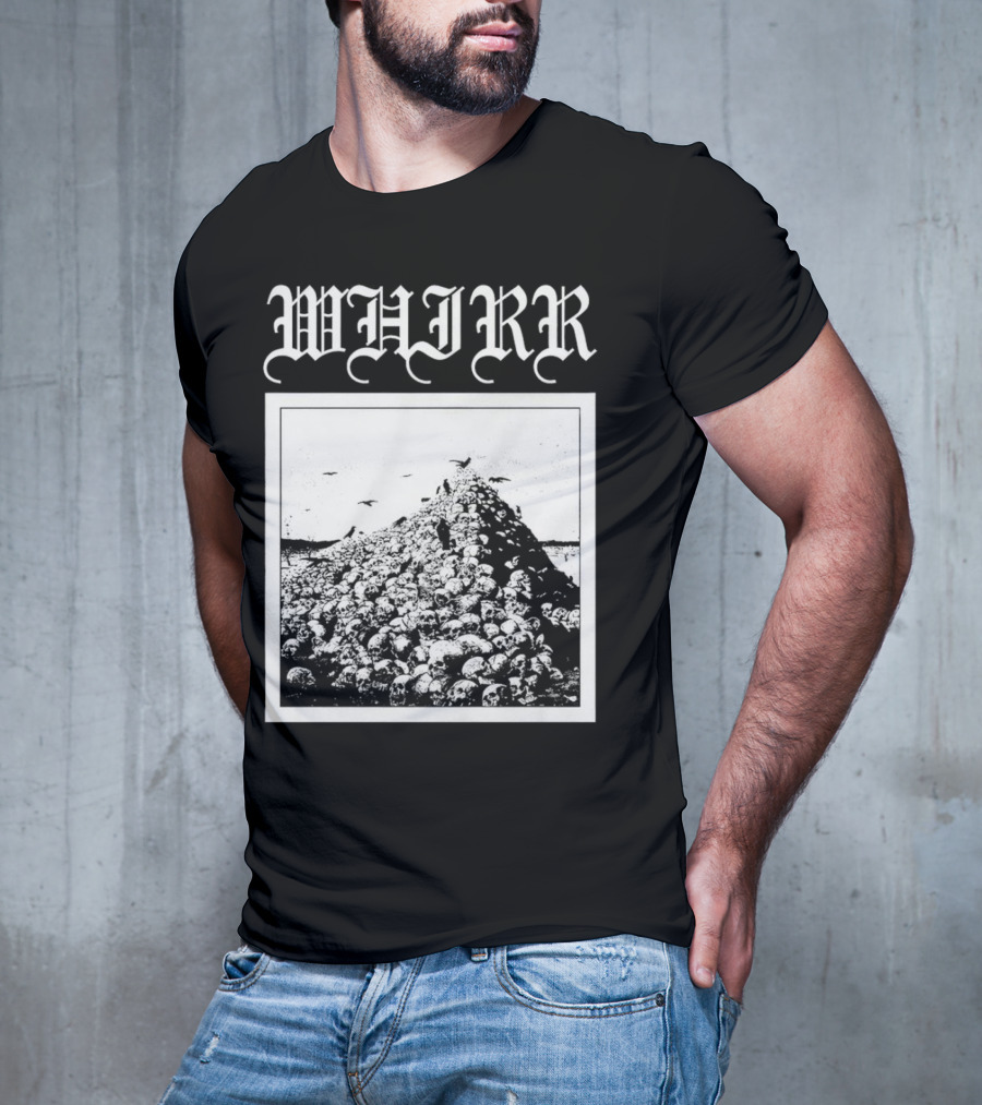 Whirr Skull Mountain Death T-Shirt