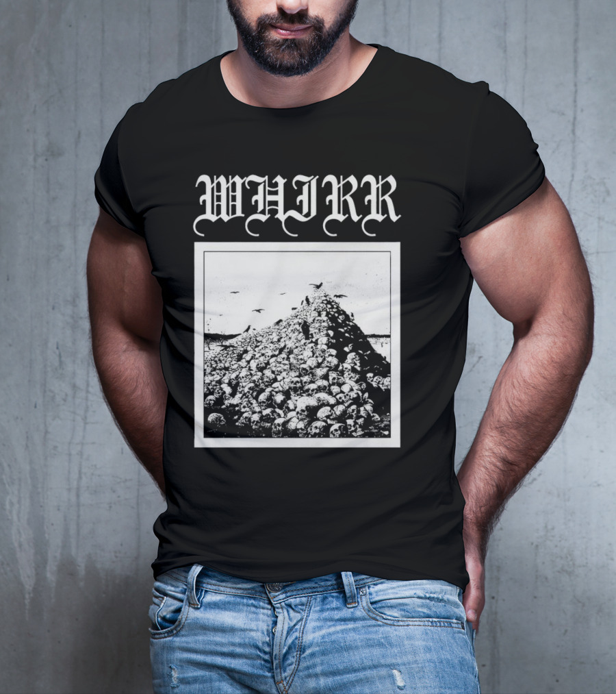 Whirr Skull Mountain Death T-Shirt