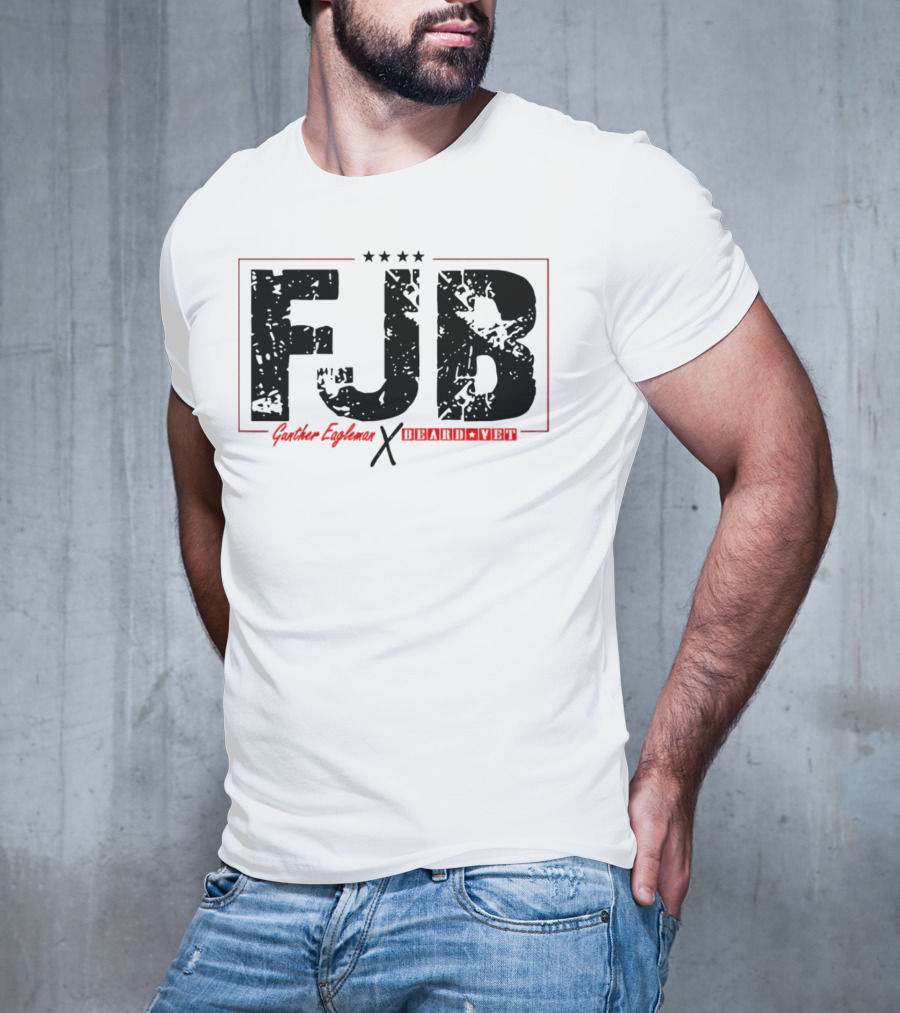 FJB Gunther Eagleman Beard Vet Collaboration Stars T-Shirt