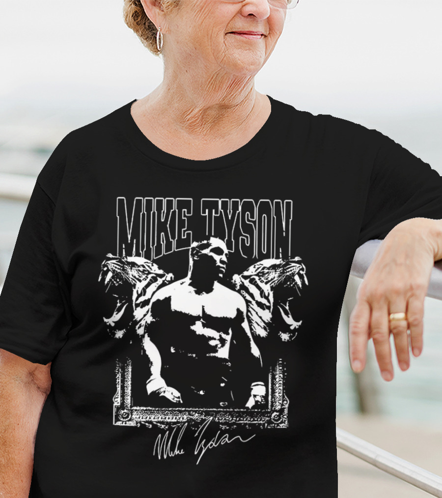 Mike Tyson King Of Tigers Iconic Boxing Legend T-Shirt