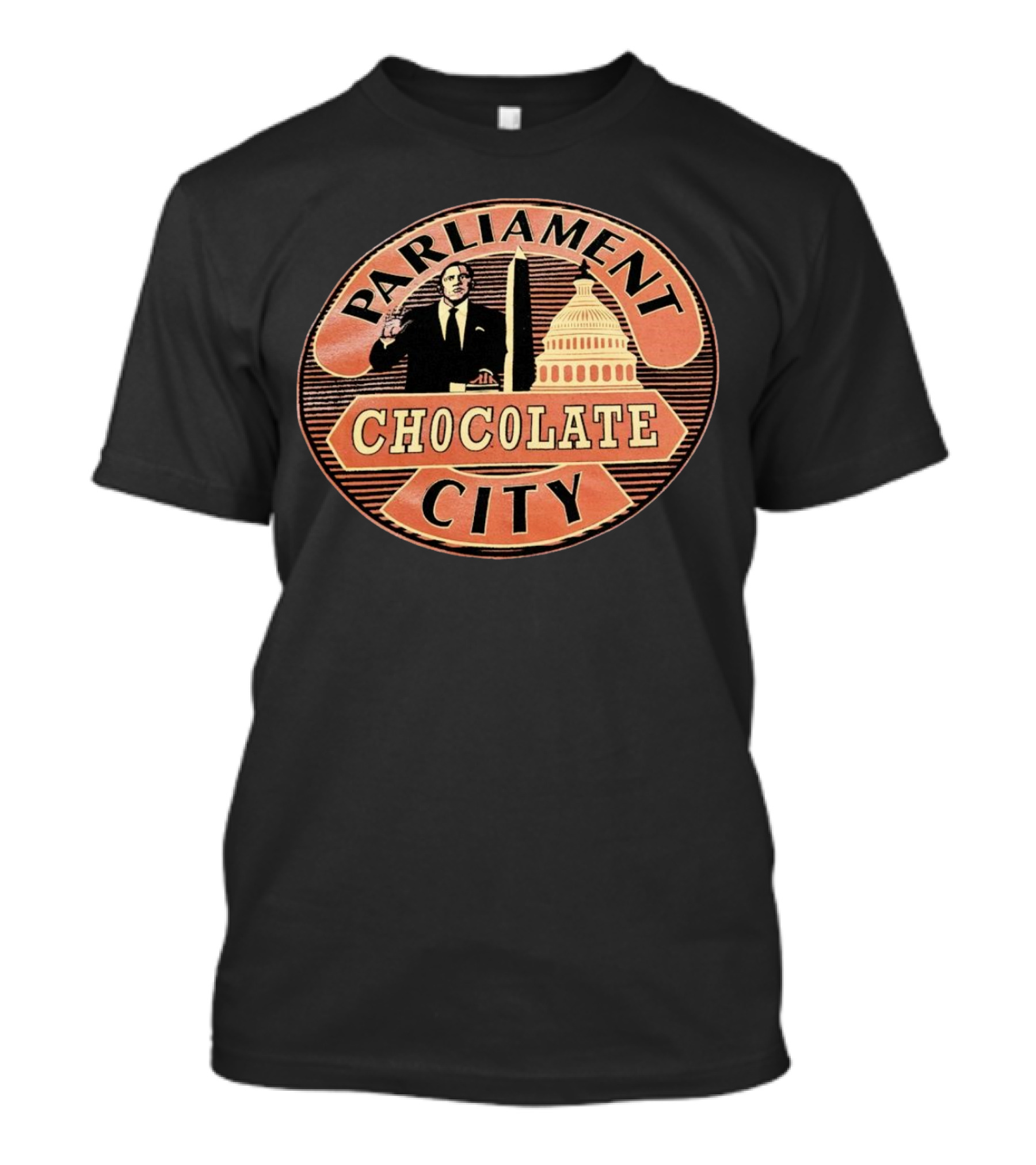 Parliament Chocolate City Obama T-Shirt