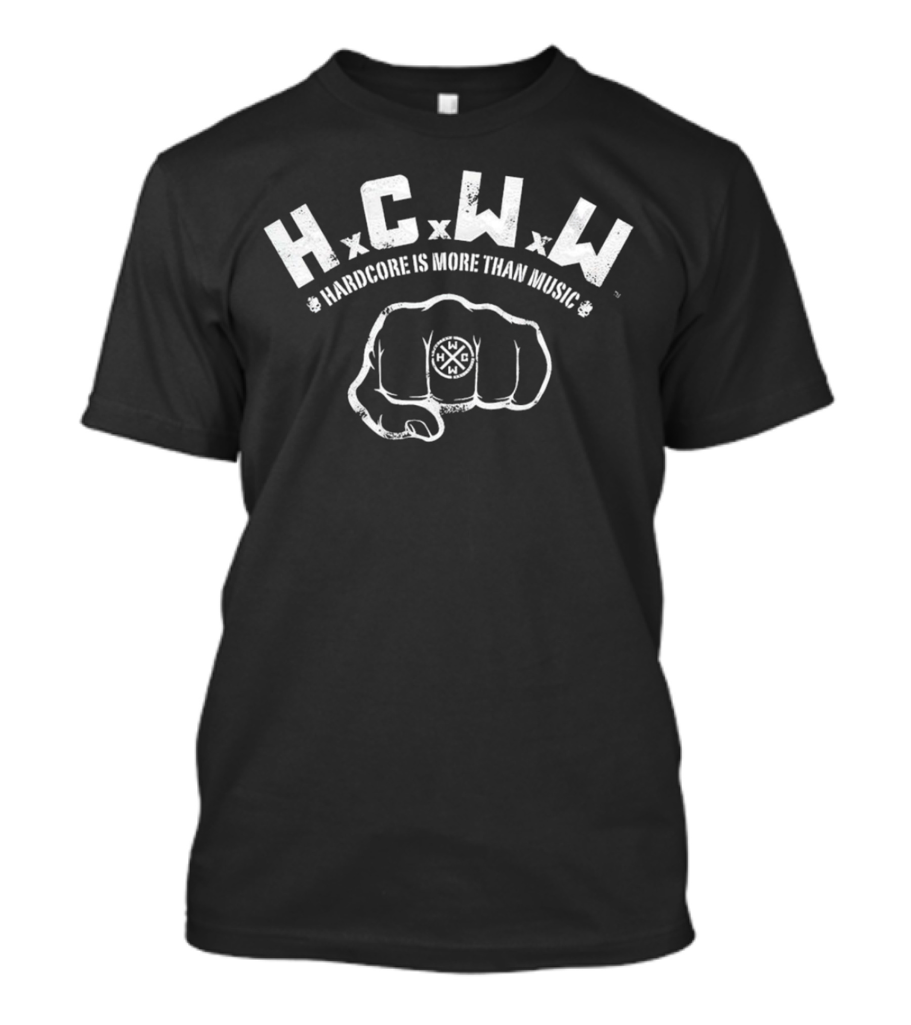 HCWW Hardcore Is More Than Music HxCxWxW Fist T-Shirt