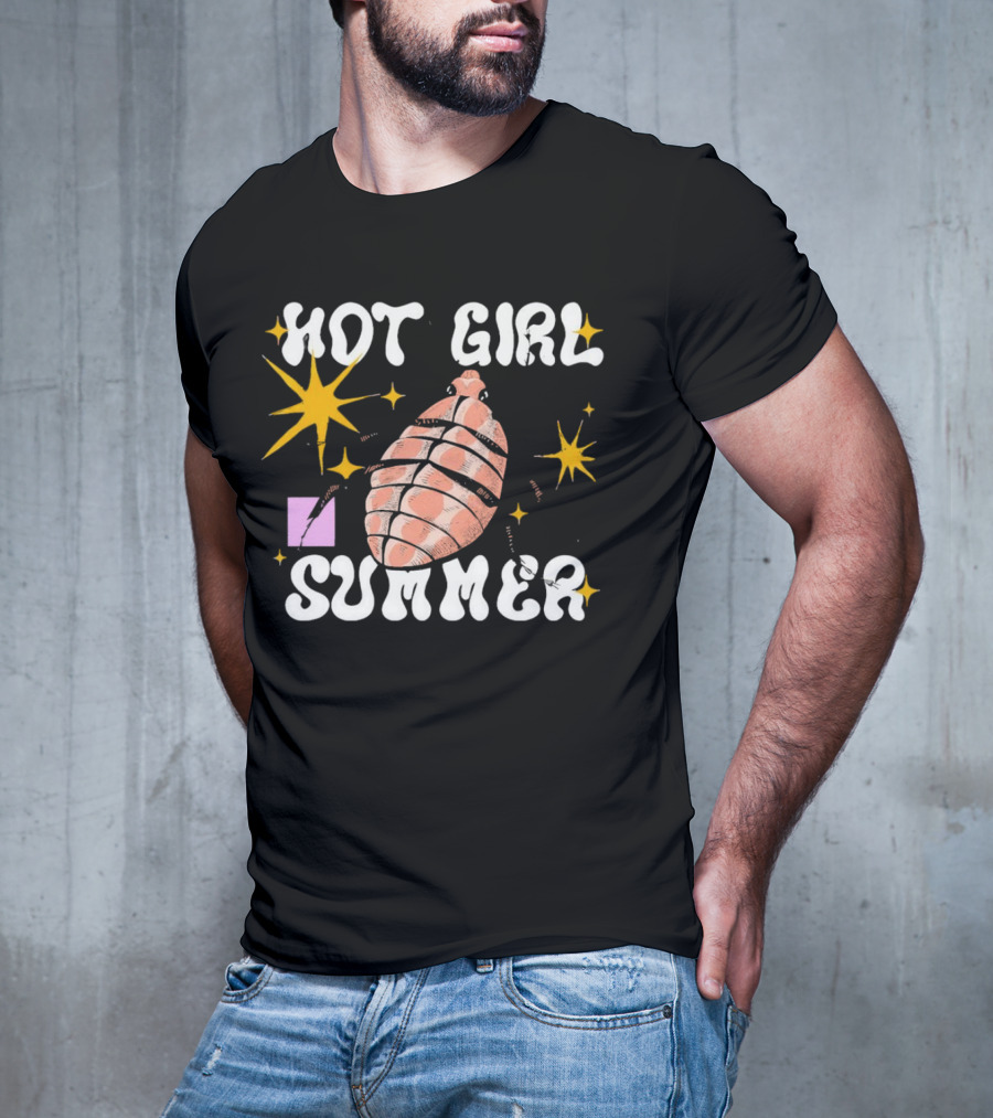 Hot Girl Summer Starburst Shell T-Shirt
