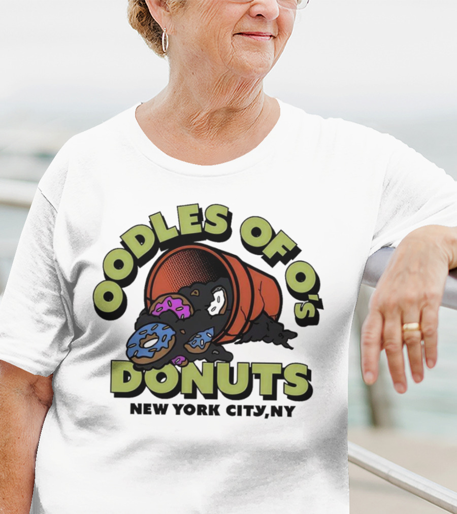 Oodles Of O's Donuts New York City NY T-Shirt
