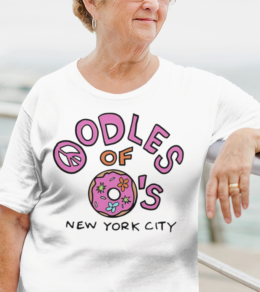 Oodles Of O’s Peace Donut New York City T-Shirt