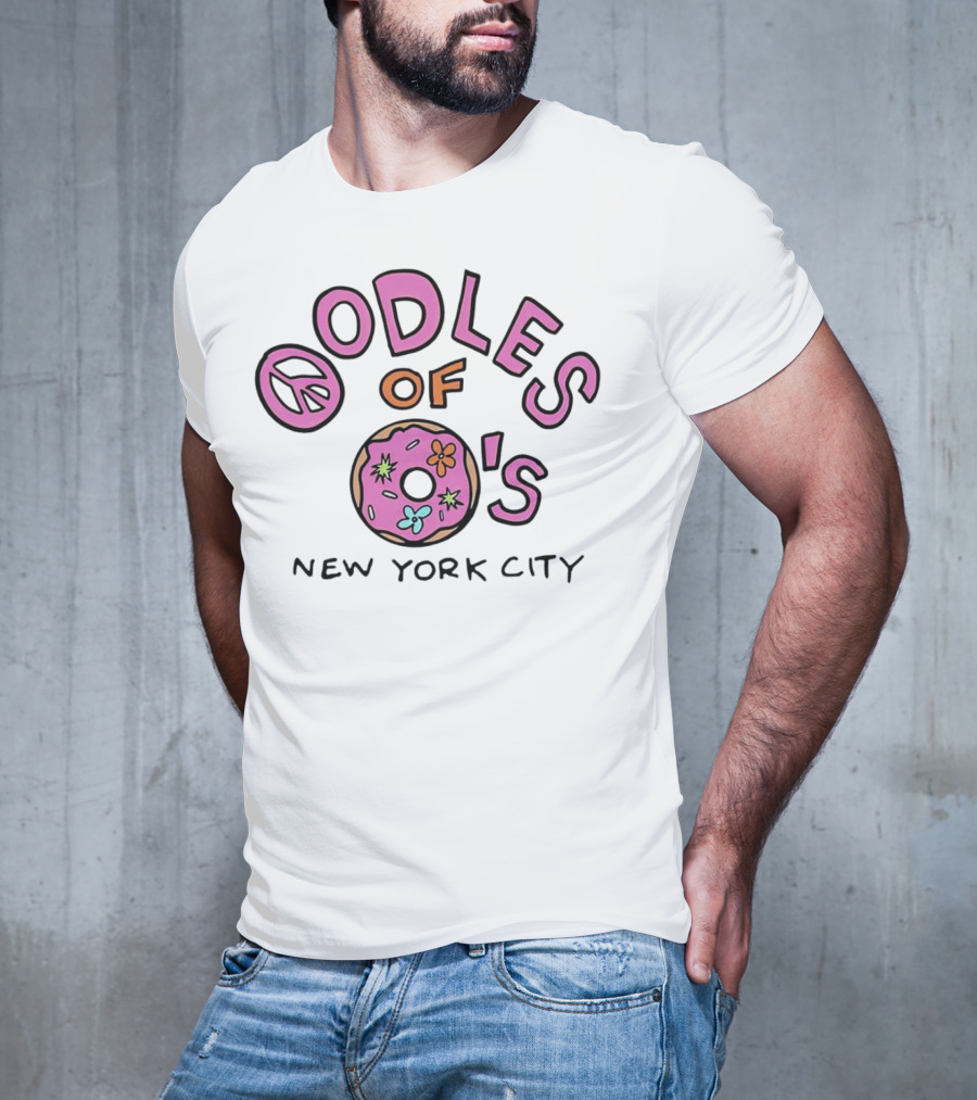 Oodles Of O’s Peace Donut New York City T-Shirt