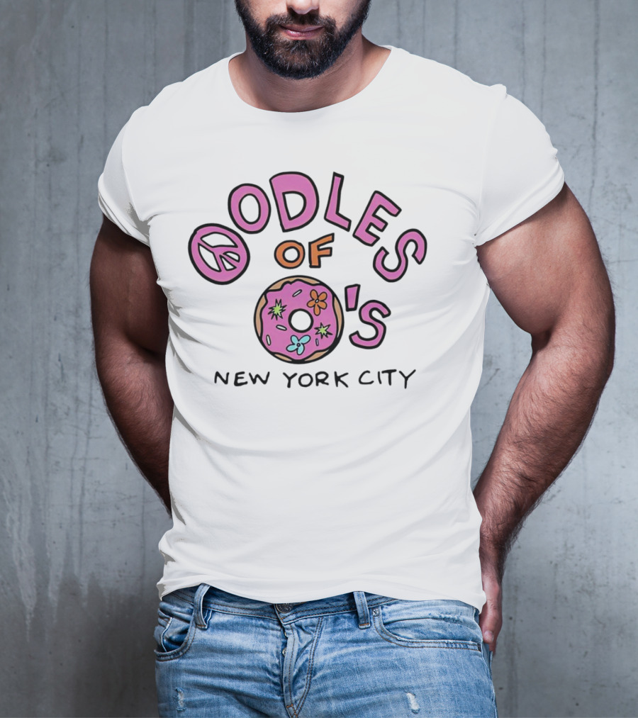 Oodles Of O’s Peace Donut New York City T-Shirt