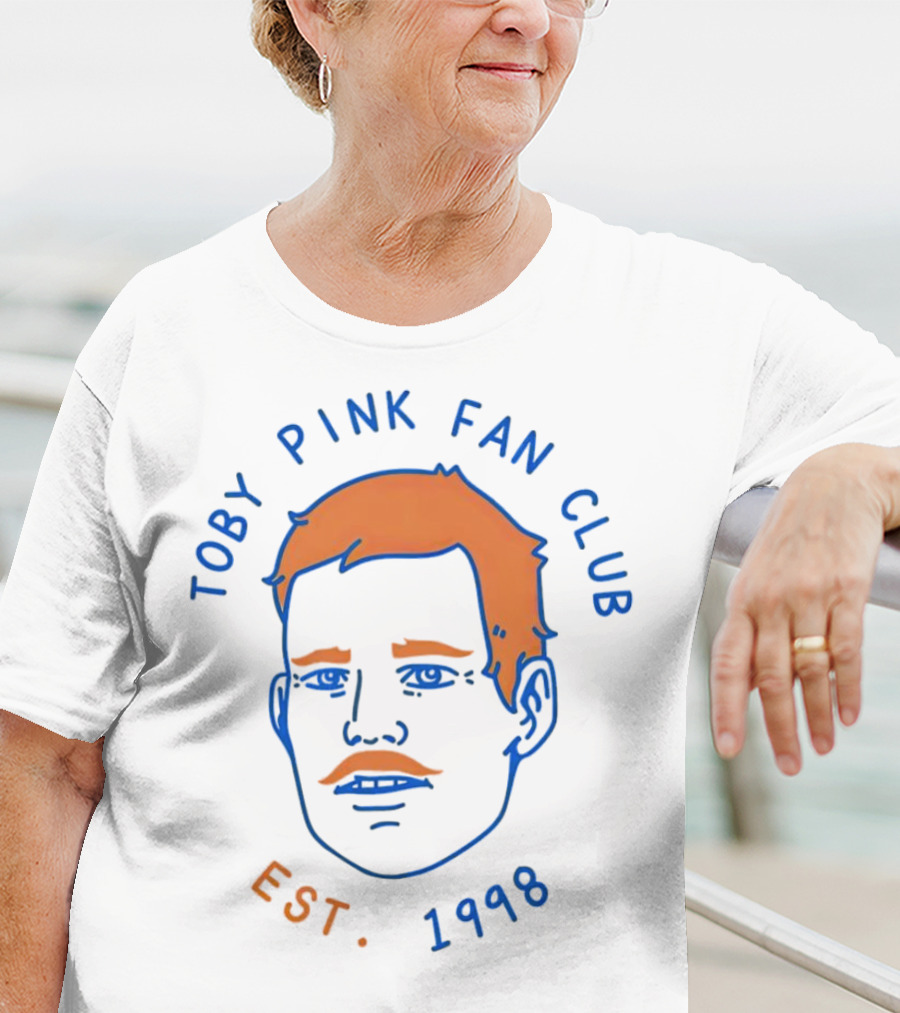 Toby Pink Fan Club Est 1998 Orange T-Shirt