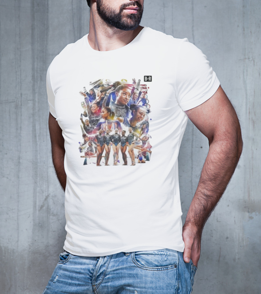 B/R USA Women’s Gymnastics Gold Victory T-Shirt