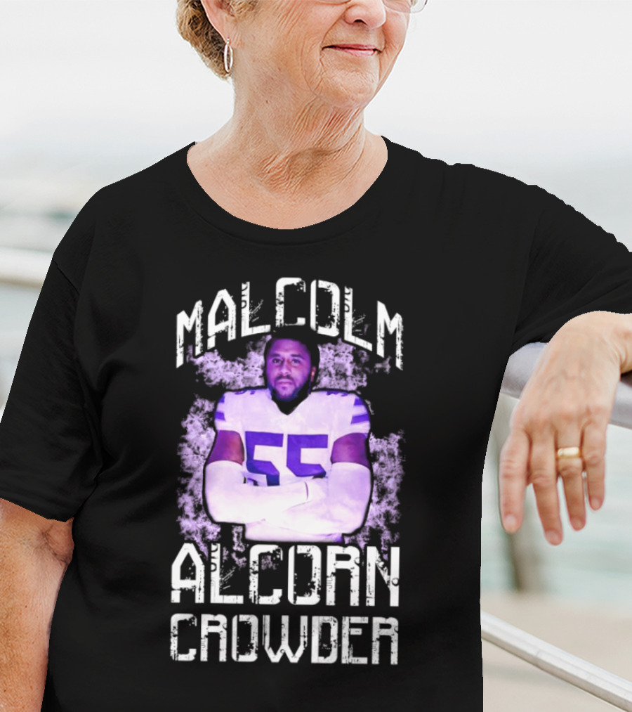 Malcolm Alcorn Crowder Kansas State Wildcats 55 T-Shirt