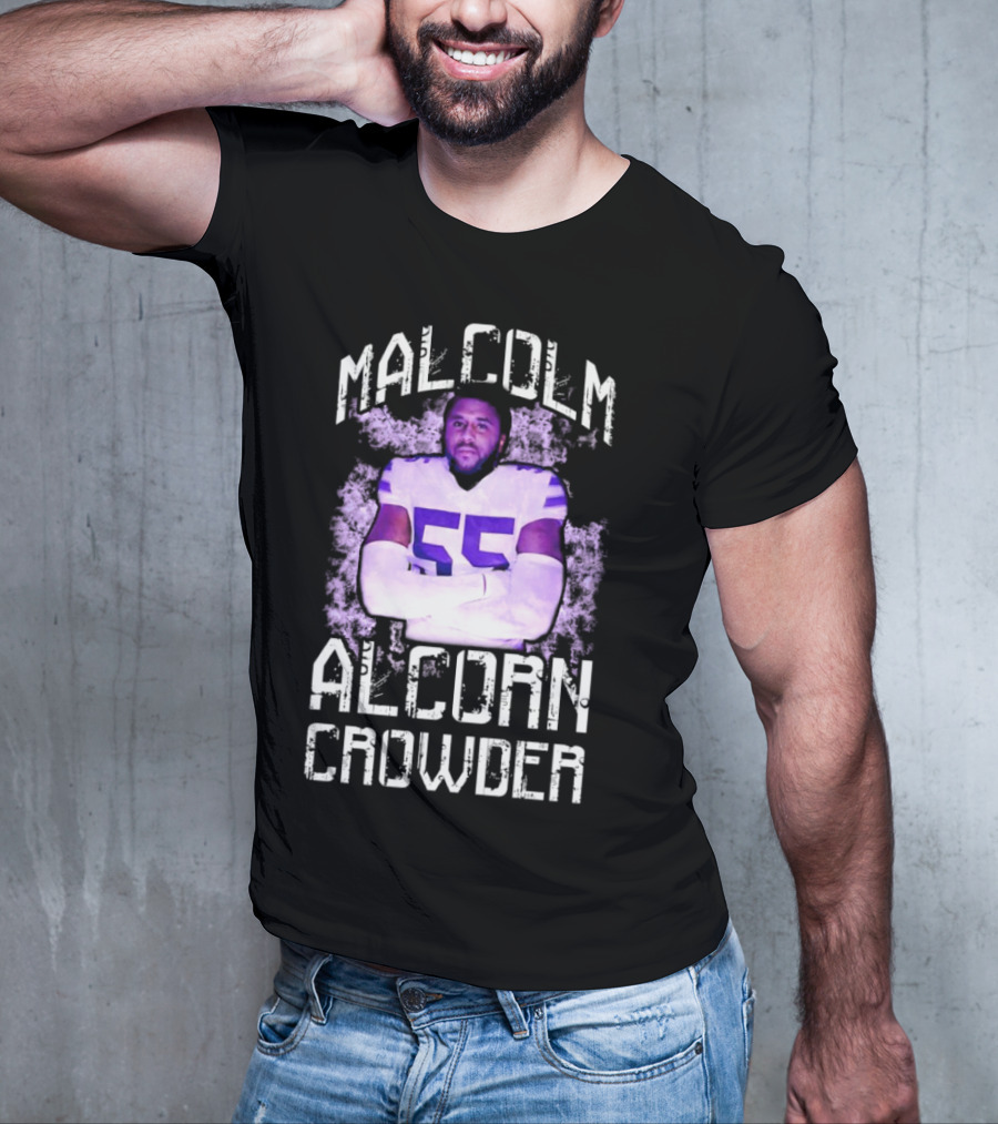 Malcolm Alcorn Crowder Kansas State Wildcats 55 T-Shirt