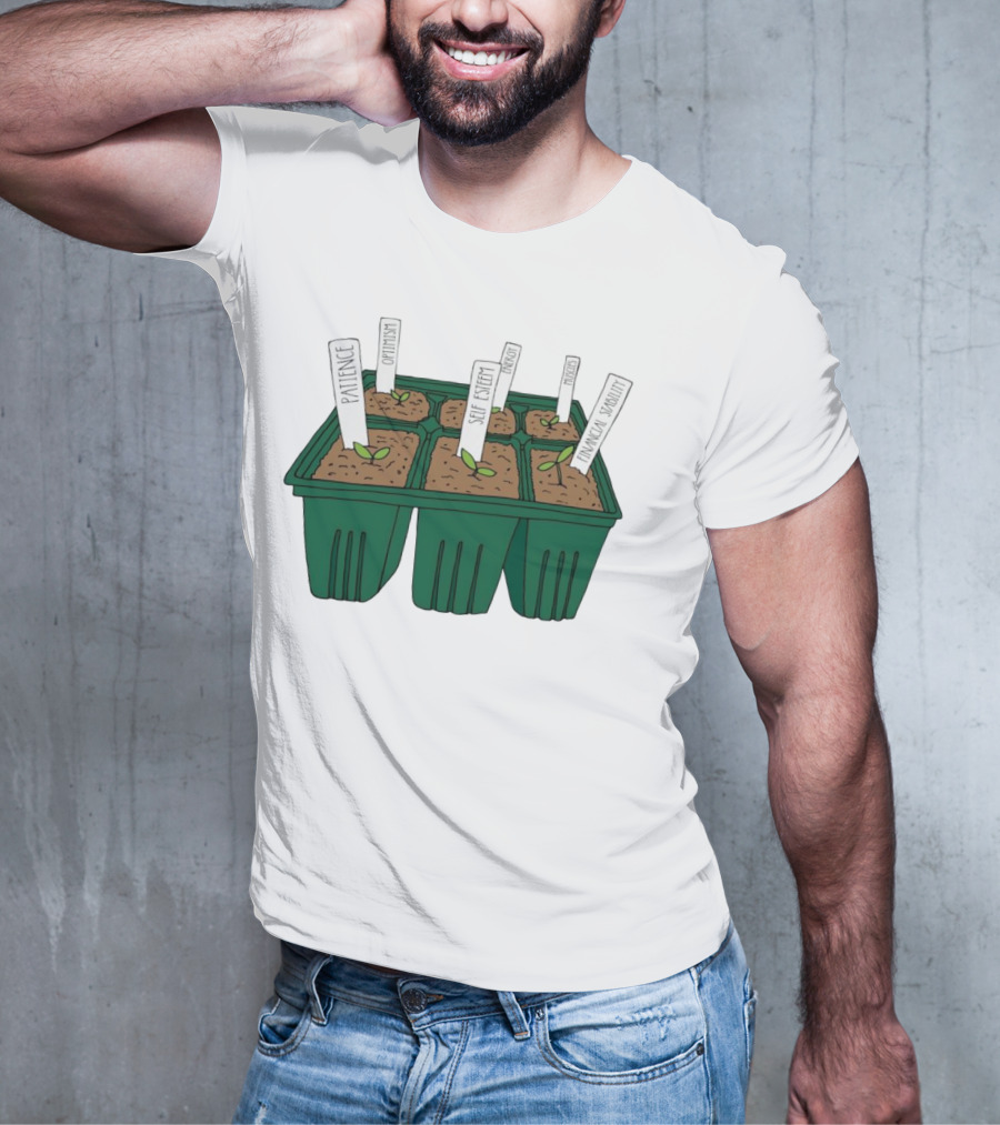 Patience Optimism Self Esteem Energy Finance Responsibility T-Shirt