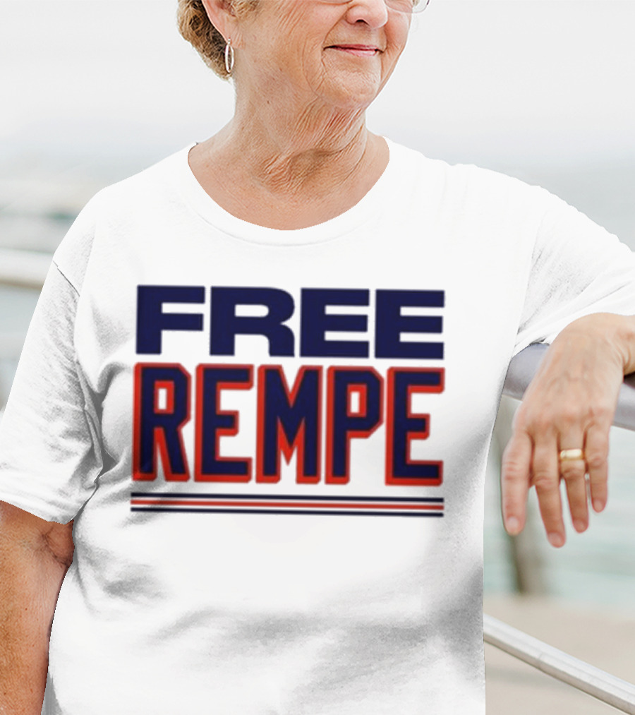 Webleedblue Free Rempe Sports Fan Support T-Shirt