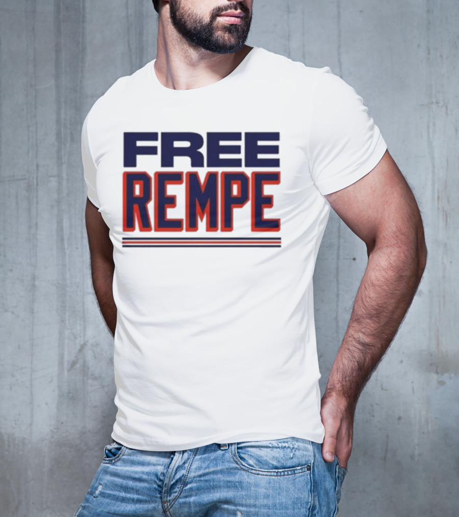 Webleedblue Free Rempe Sports Fan Support T-Shirt