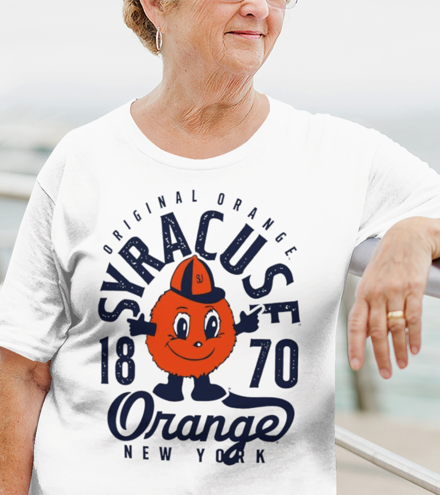 Syracuse Orange Original 1870 New York Orange Syracuse T-Shirt