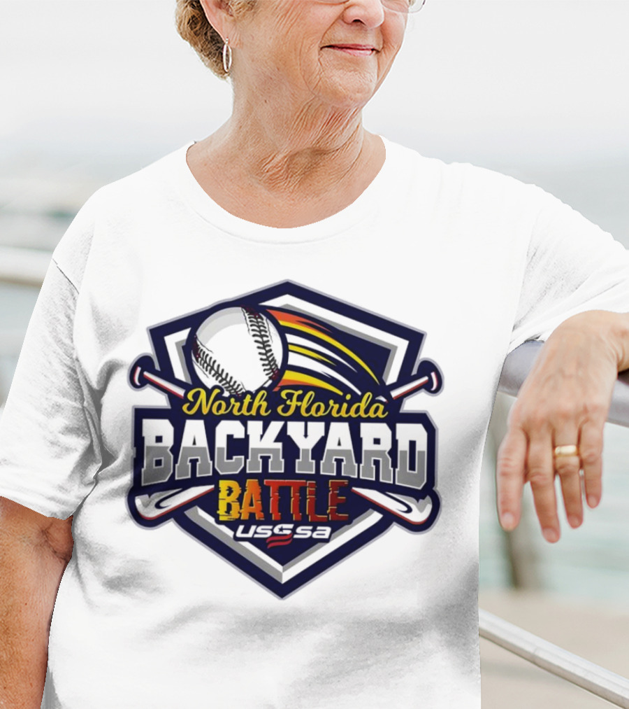 North Florida Backyard Battle Baseball USSSA T-Shirt