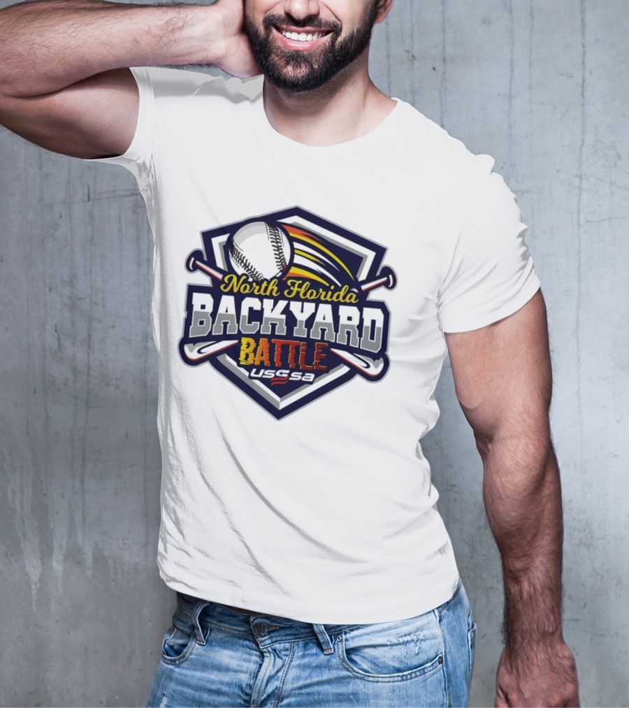 North Florida Backyard Battle Baseball USSSA T-Shirt