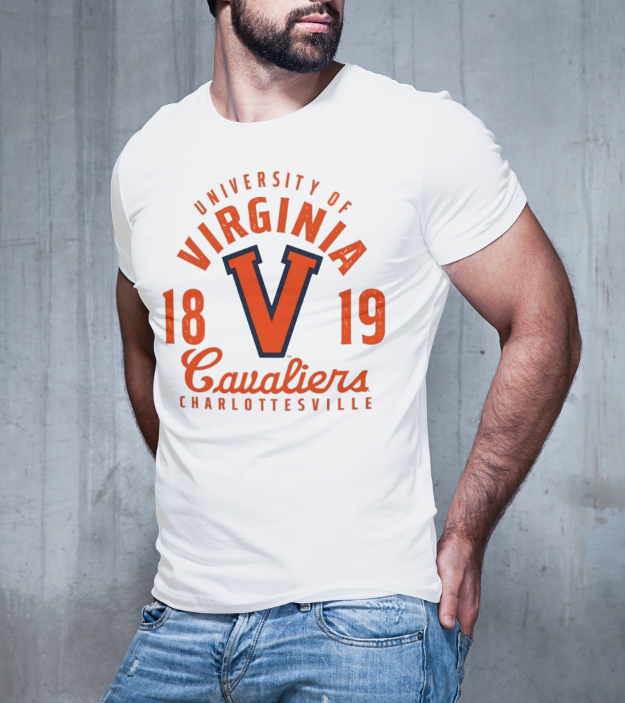 University Of Virginia Cavaliers 1819 Charlottesville T-Shirt