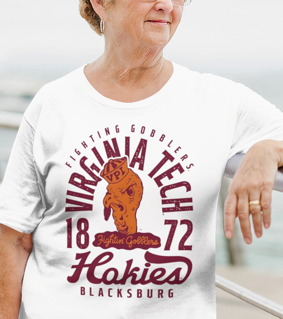 Virginia Tech Hokies Fightin' Gobblers 1872 Blacksburg VPI T-Shirt