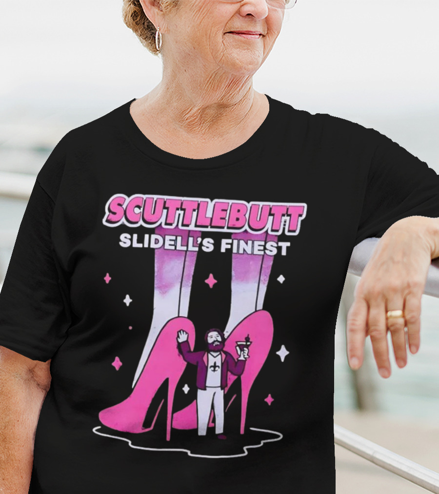 Scuttlebutt Slidell's Finest High Heels And Cocktail Character T-Shirt
