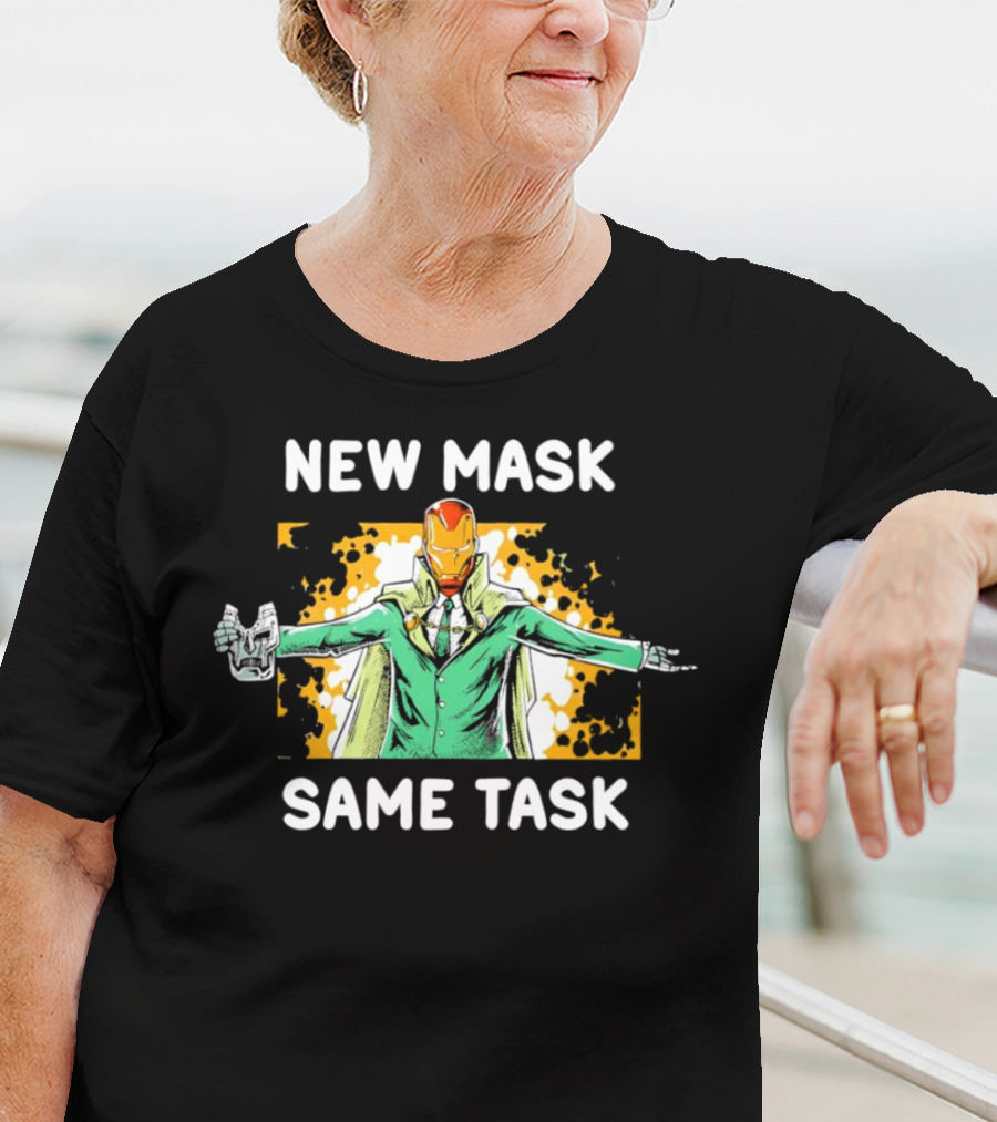 New Mask Same Task Doctor Doom Iron Man T-Shirt