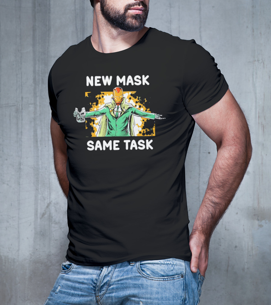 New Mask Same Task Doctor Doom Iron Man T-Shirt
